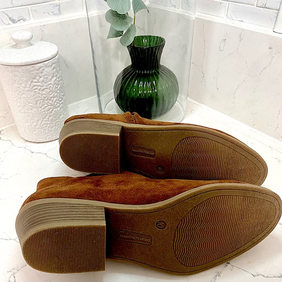 Sonoma cognac colored booties - Picture 2 of 6